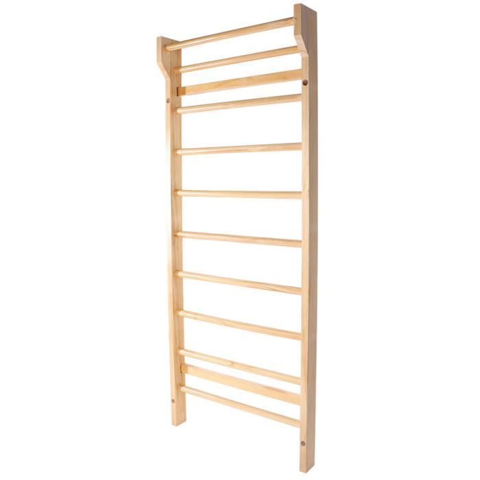 Spalier Fitness lemn natural