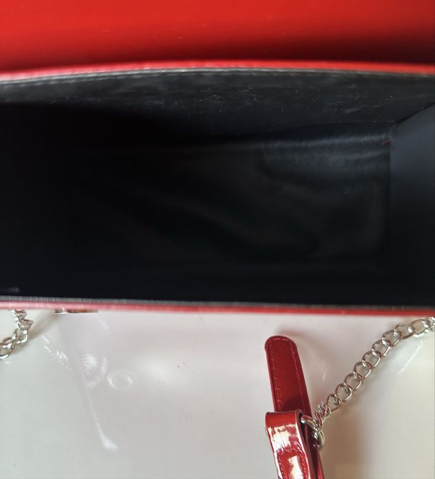 Червена / Бордо чанта