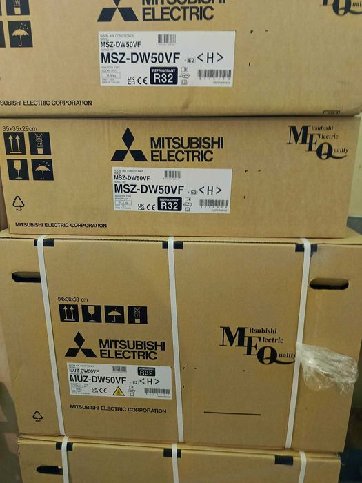 Mitsubishi Electric MSZ-DW35VF + MUZ-DW35VF , Инверторен, A++/A+, R32