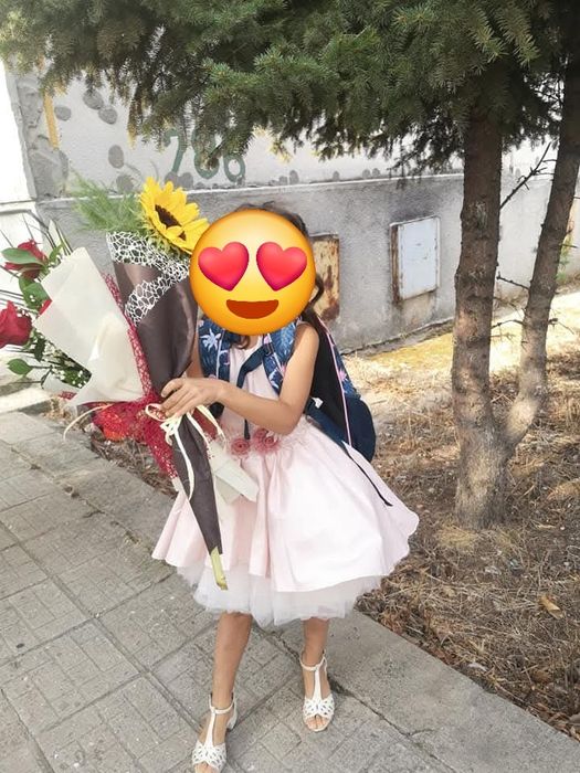 Детска рокля 7 г