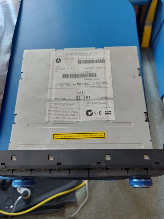 Radio CD Jeep wrangler