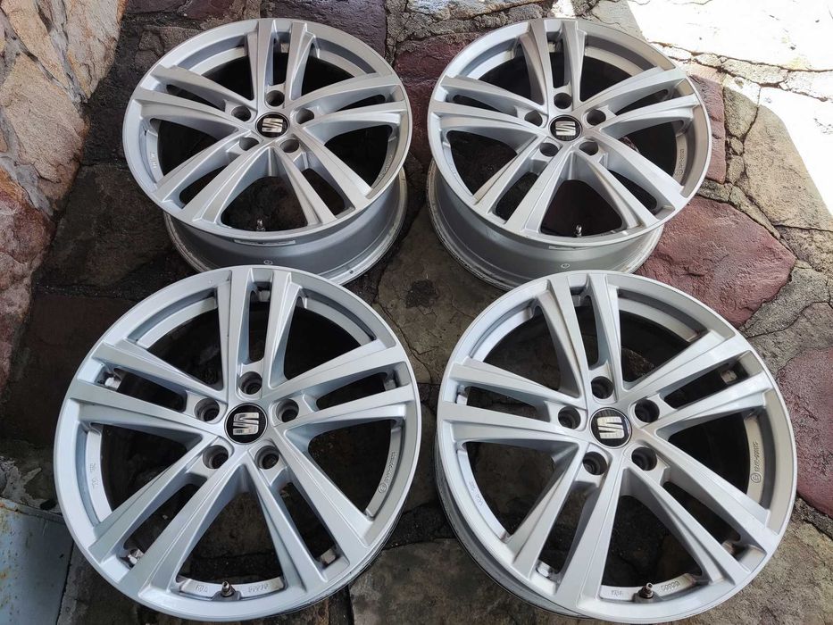 Seat Skoda 5х112 - 17 цола - оригинални лети джанти Шкода ET45 Сеат