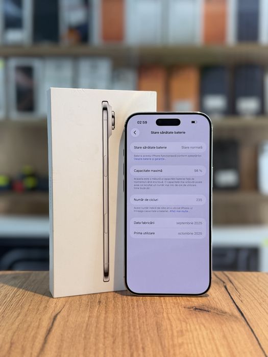 iPhone Air 512Gb White/Baterie98%/Garantie 12 luni @atsgsm.ro