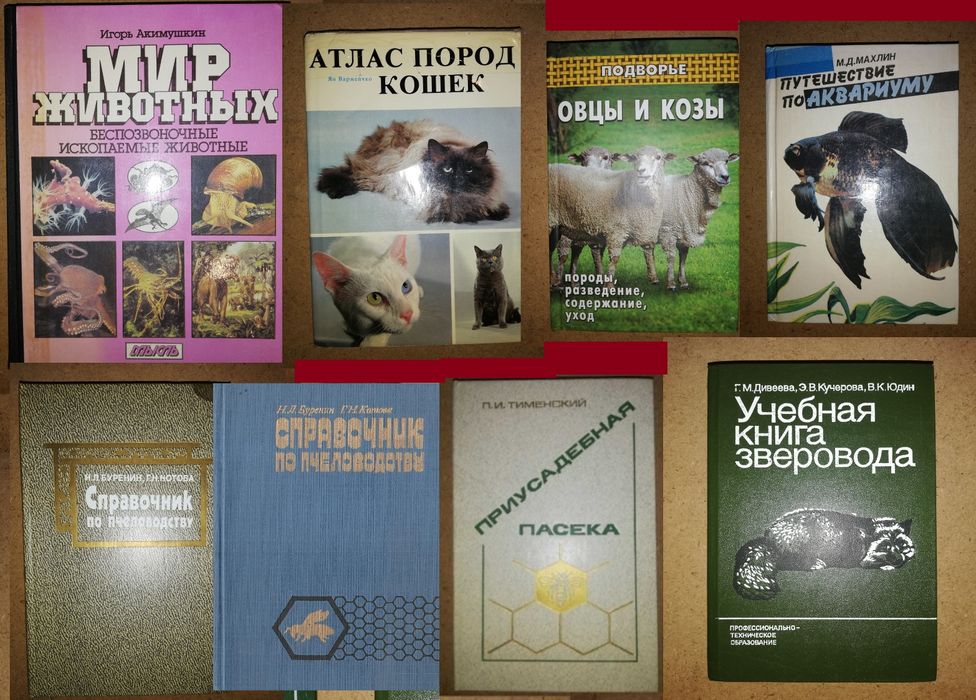 Акимушкин Пчеловодство Аквариумные рыбки Овцы Козы Пушнина Кошки