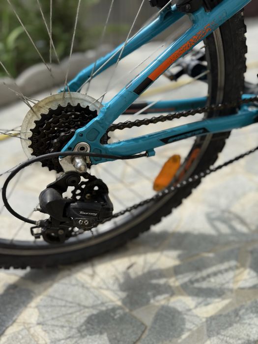 Bicicleta Cross 24 inch, schimbator 21 viteze shimano , off roud bike