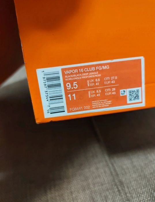 Ghete fotbal Nike vapor 16 club FG/MG