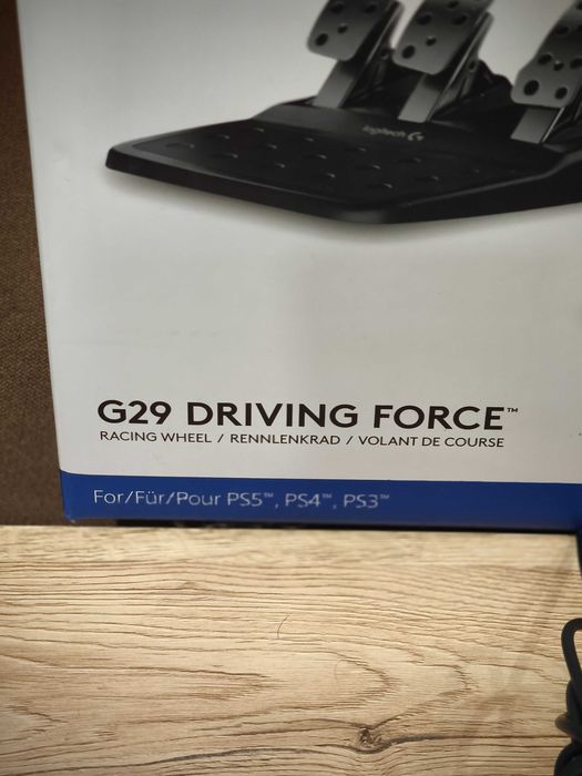 Logitech G29+скоростен лост и гаранция