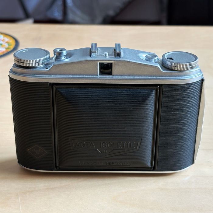 Camera foto pe film lat Agfa Isolette II