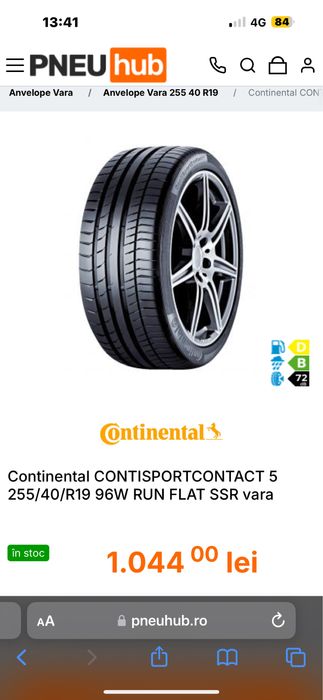 Vand cauciucuri Continental