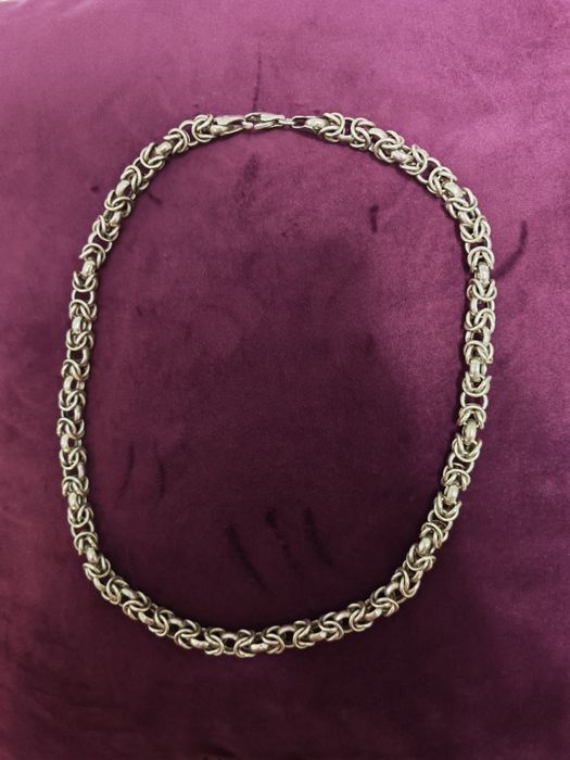 Сребърен масивен синджир