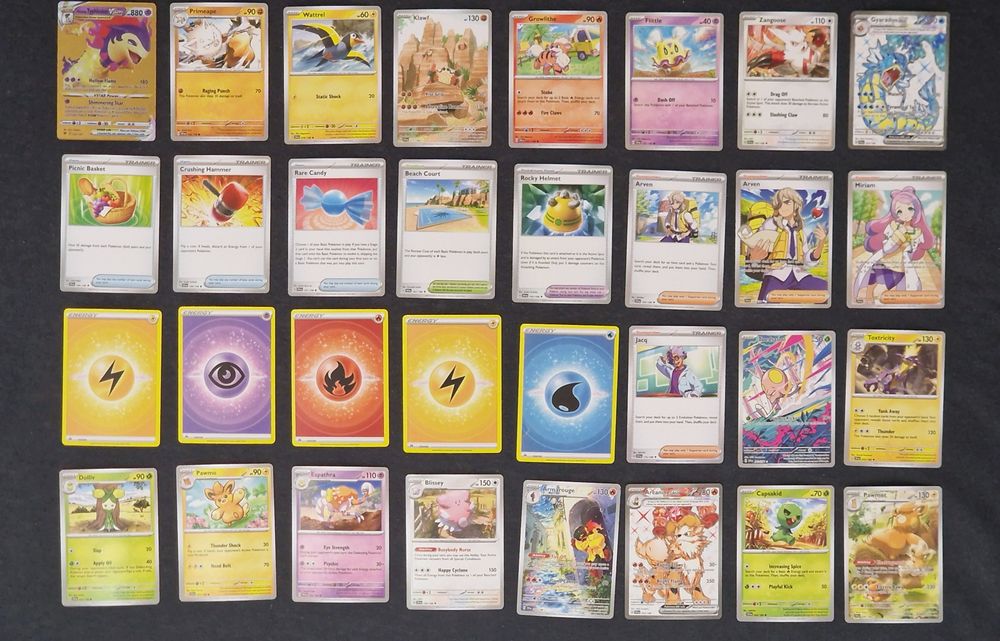 Pokémon карти Mint condition
