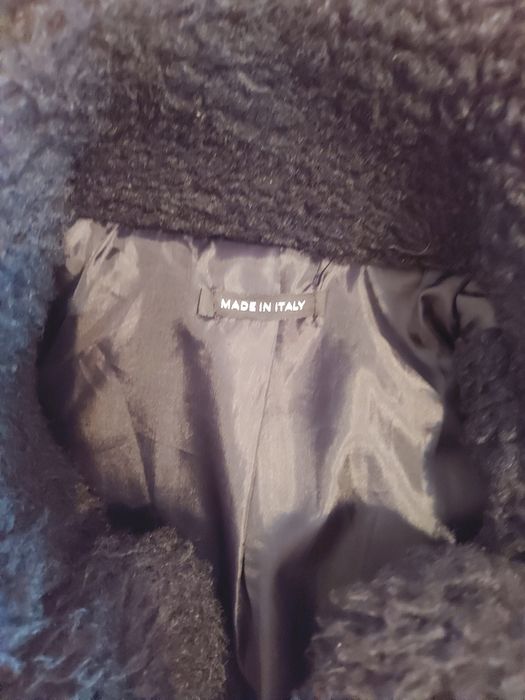 Blană damă negru mărimea L Made in ITALY