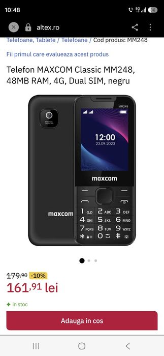Maxcom mm248 dual sim