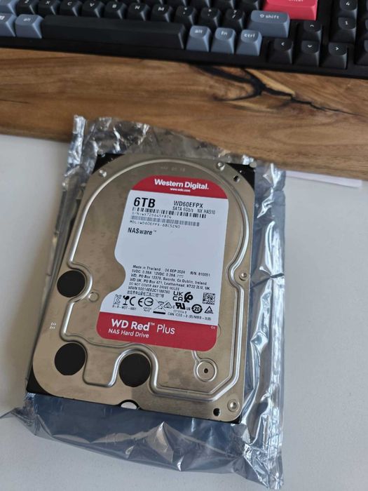 Hdd 6TB wd red Plus