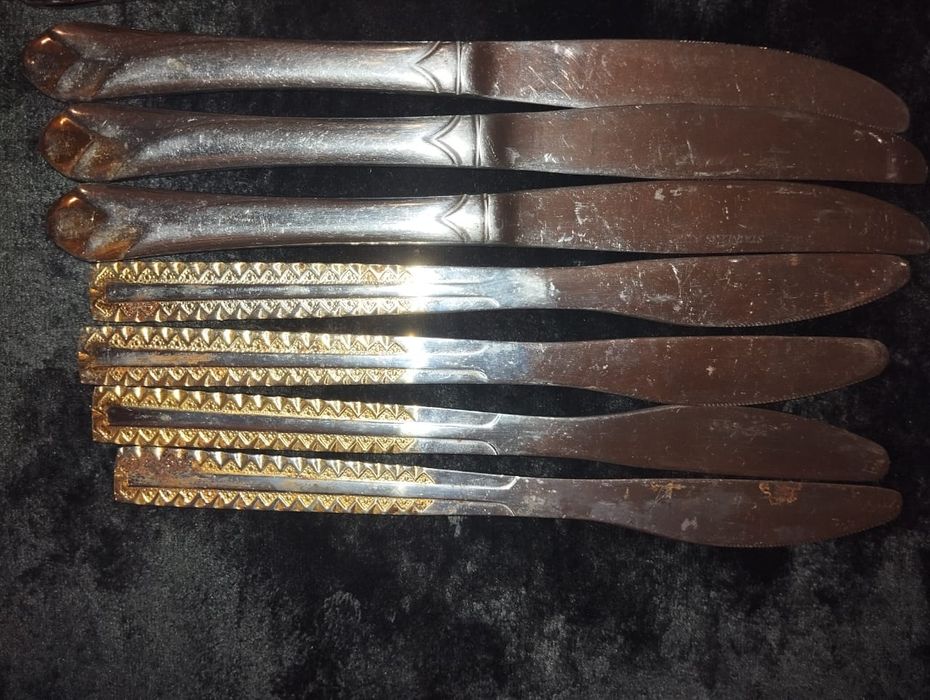 Ножи столовые разные