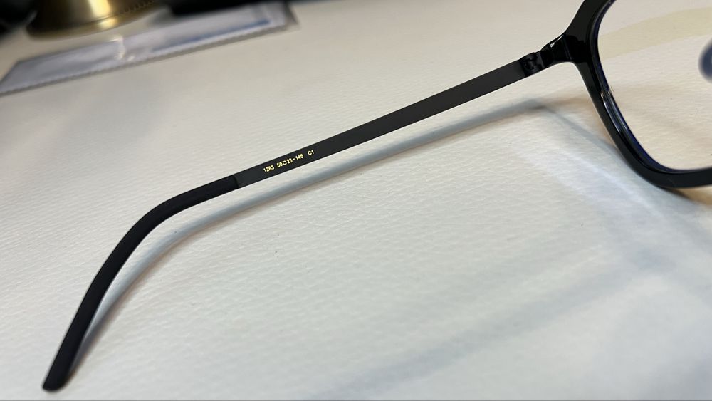 Lindberg 1263 rame de ochelari noi lentile fara dioptrii protectie pc