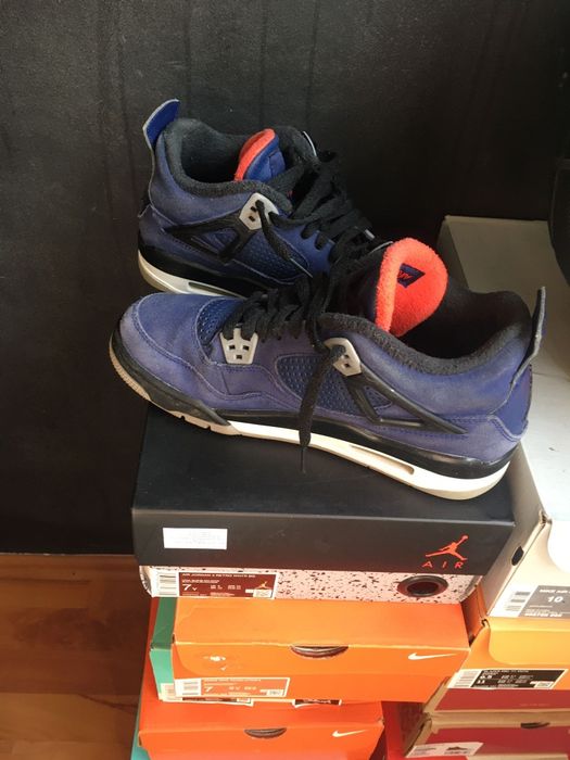 Jordan 4 loyal blue marimea 40