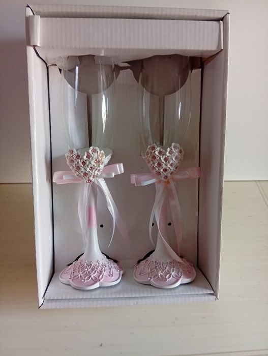 Праздничные,свадебные фужеры