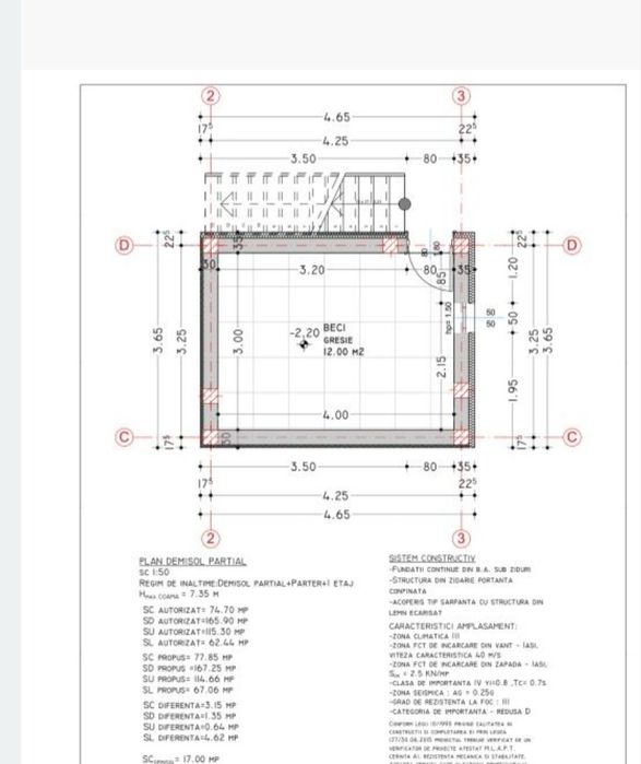 Casa D+P+E Valea Adanca / Costea Voda