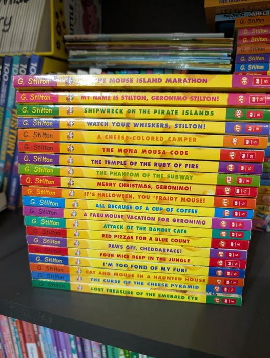 Geronimo Stilton Английские книги