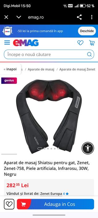 Aparat de masaj  nou