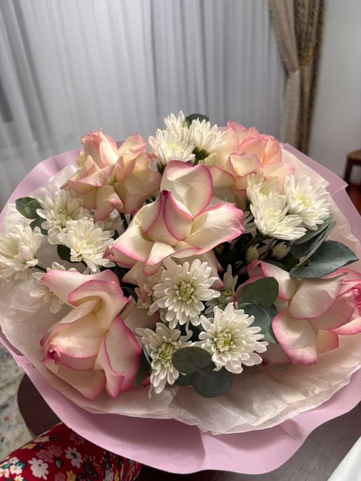 Гүлдер.  Букеты.