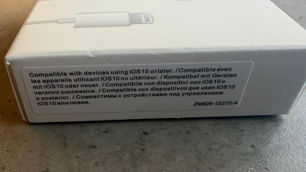 Casti apple earpods lightning