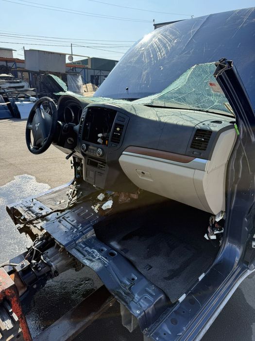 Задний тормозной диск на Pajero 4