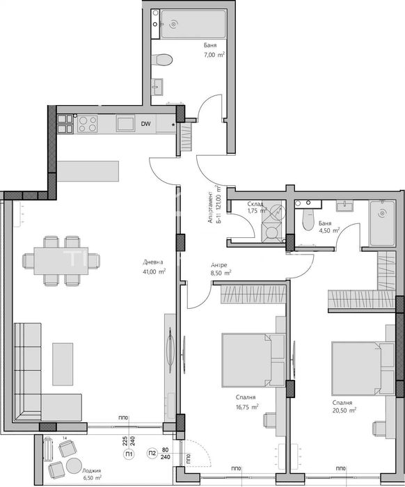 Продава се Тристаен апартамент в Пловдив, Христо Смирненски - 142 кв.м за 1480 €/кв.м - Снимка #9