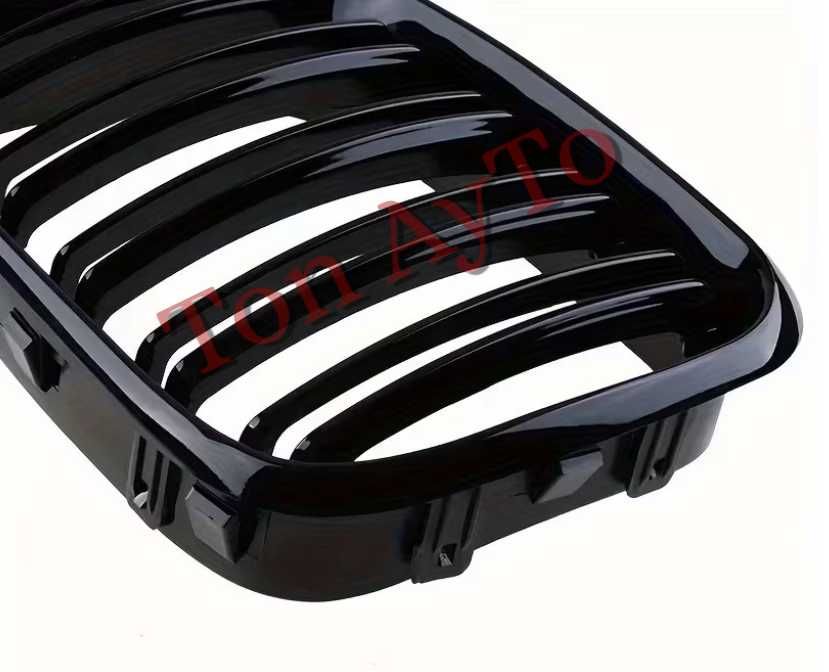 Двойни Бъбреци БМВ BMW Х5 E53 2004 - 2006 LCI Фесйслифт Черен Гланц Решетки