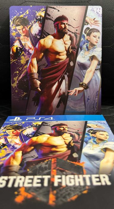 Vand / Schimb Street Fighter 6 steelbook + Jocuri PS4 / PS5
