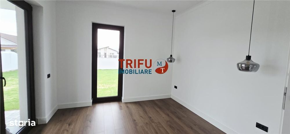 Casă individuală modernă la cheie, 4 camere, panouri solare 6kW – Zona