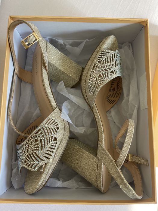 Обувки сандали висок ток gianni 38