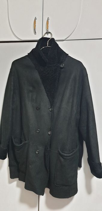 Cojoc din piele si blana naturala xxl