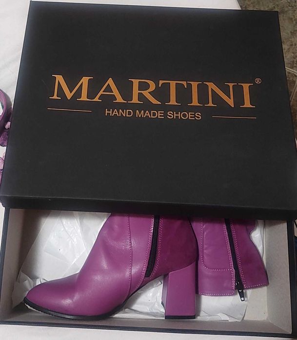 Стилни чанта и боти от естествен велур и кожа