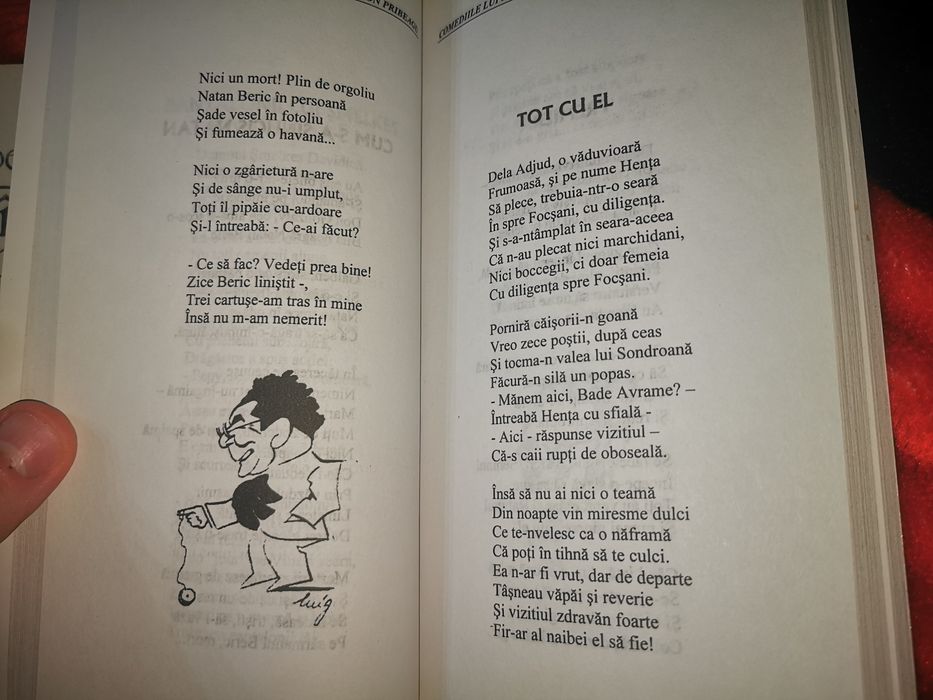 set poezie Cristian Popescu DEBUT Cuvant inainte Comediile lui Pribeag