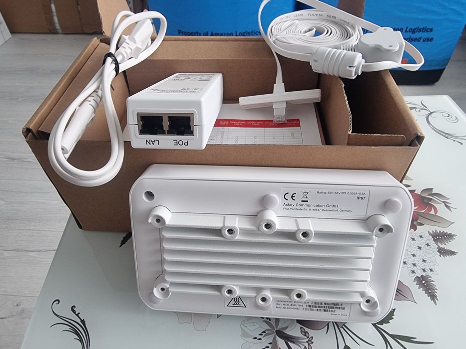Външен 5G Рутер Askey RTL6300 CPE (IP67 Солиден)