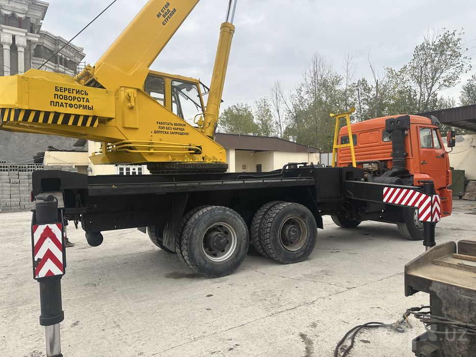 Камаз кран 25т21м