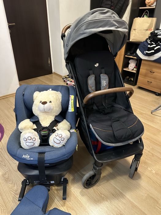 Scaun auto + Cărucior Joie