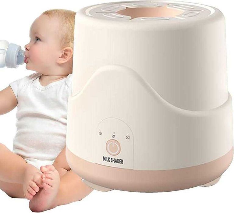 Автоматичен шейкър за адаптирано мляко Milk shaker  Pink Двупосочно