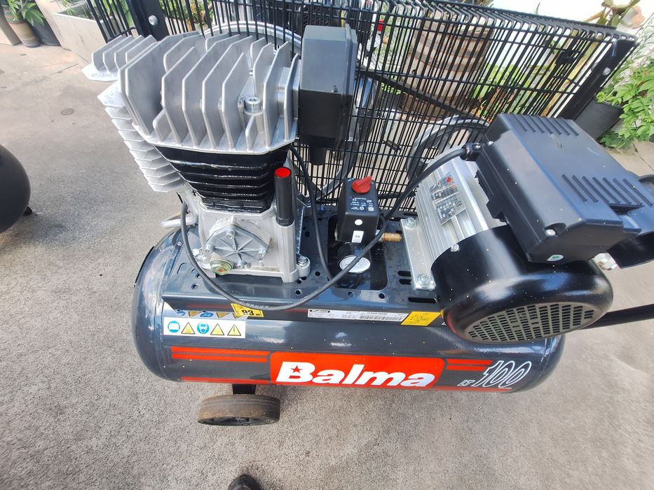 Compresor 220V ,   100l Fini,  Nuair,  Balma
