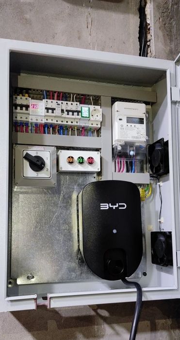 Установка/Зарядной Станции для Электромобиля*Заземление* Защита*Сергей