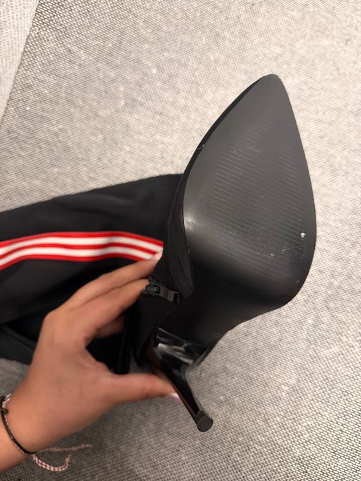 Cizme înălțime cu toc stiletto 37 noi