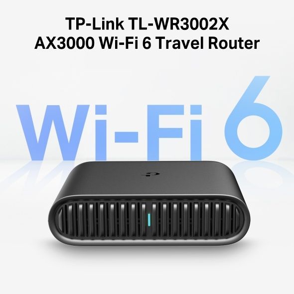 # TPLink TL-WR3002X AX3000 WiFi 6 Travel VPN Router