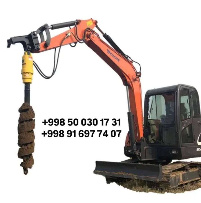 Yer burg‘usi Burama burg‘u буровая насадка / auger drill Yer kovlagich