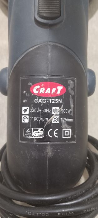 Болгарка б/у Craft cag-125 n