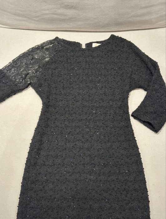 Rochie eleganta cu paiete si dantela