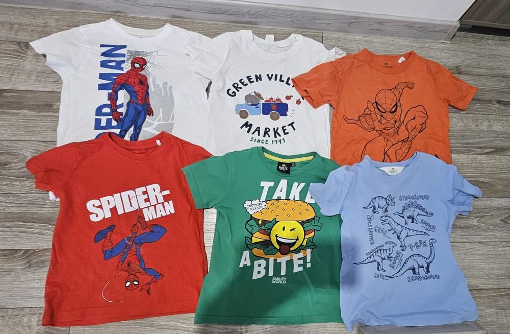 Tricouri baieti 4-6 ani