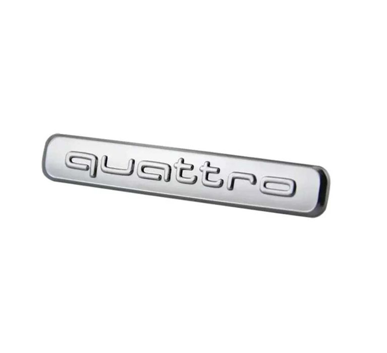 Emblema bord Quattro Embleme Audi Stema Sigla Sticker Logo Ornament