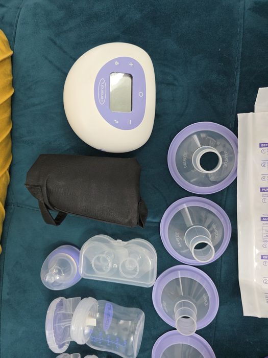 Pompa de san  Lansinoh electrica 2in1.